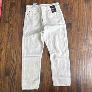 Levi's white wedgie straight size 28 NWT